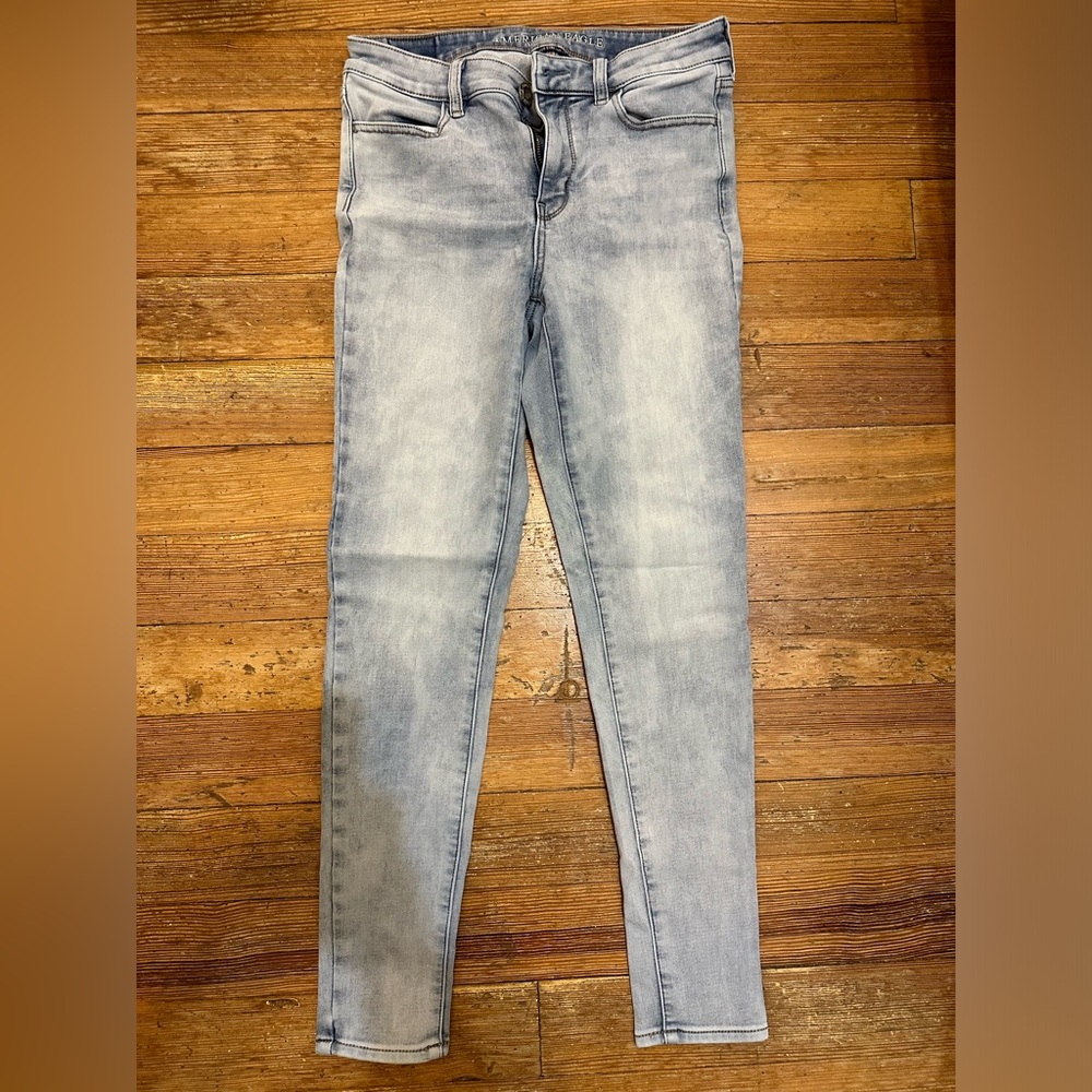American Eagle Super Stretch Hi-Rise Jegging, Size 8